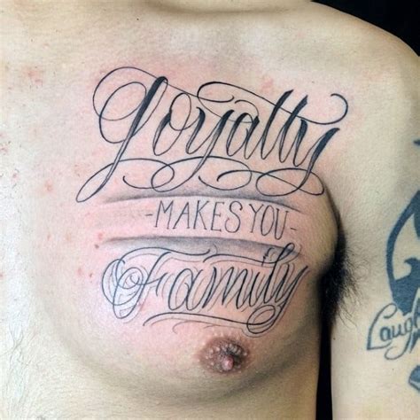 tattoo loyalty|loyalty makes you family tattoo.